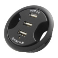 Computer Schreibtisch Runde 3 Anschlüsse USB 2.0 Extended Hub